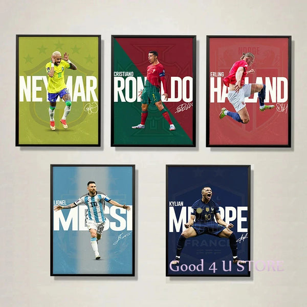 World Famous Soccer Star Sport Poster